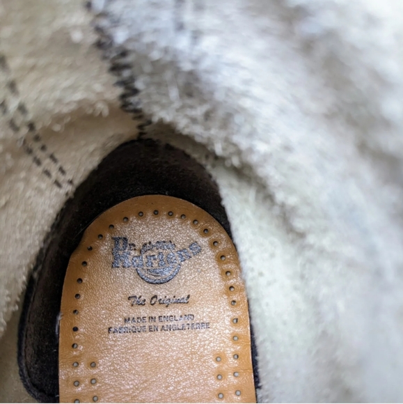 VTG DR MARTENS BULLDOG BRITISH FLAG BOOTS US 7  MADE IN ENGLAND 14 EYE 1914 TALL - Picture 8 of 14